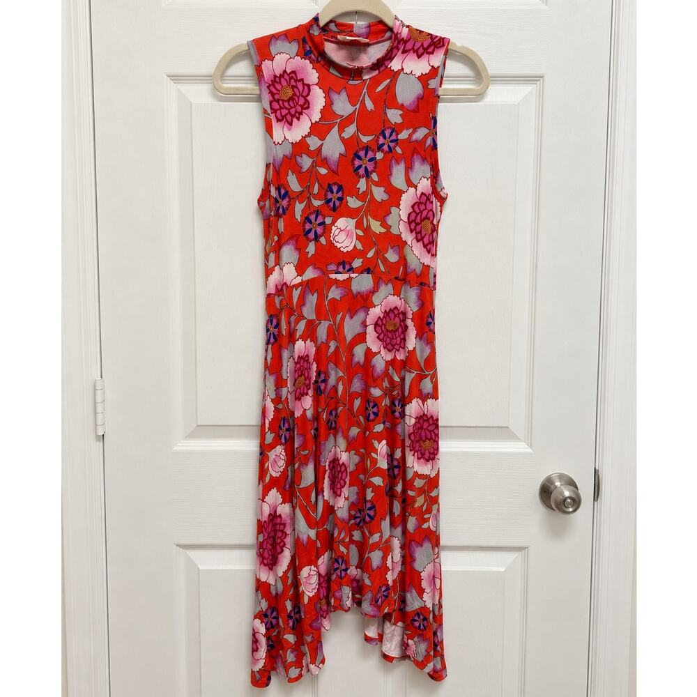 Maeve by Anthropologie Floral Midi Dress – Size Small